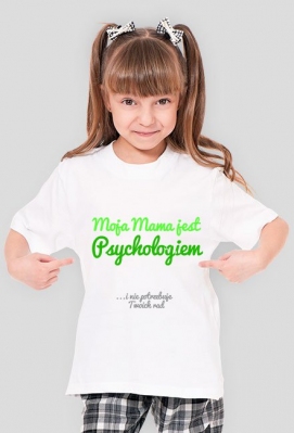 Moja mama jest psychologiem - zielona - Psychopraca