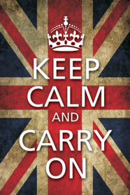 Koszulka męska - Keep calm and carry on