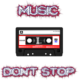 Koszulka damska - Music don`t stop