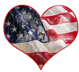 Bluza męska z kapturem - I love America