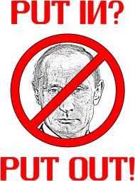 Anty Putin koszulka damska