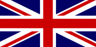 Koszulka flaga brytyjska damska czarna