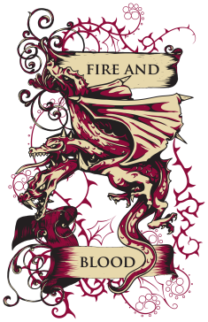 koszulka Gra o tron - Fire and Blood