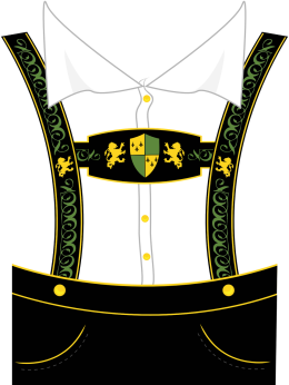 Oktoberfest koszulka bawarska 1-stronna