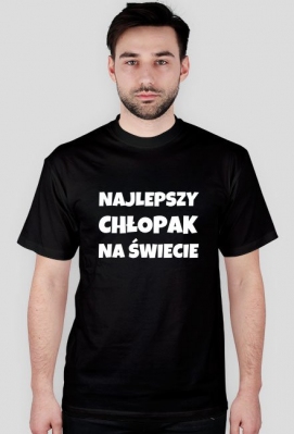 Najlepszy chłopak na świecie - Koszulka na prezent - InneKoszulki.pl