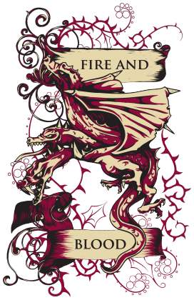 koszulka Gra o tron - Fire and Blood