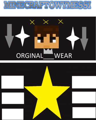 ORGINAL__WEAR__MINECRAFTOWY__MESSI
