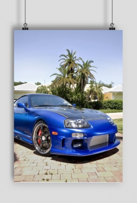 Plakat Toyota Supra :D - Taniolandia