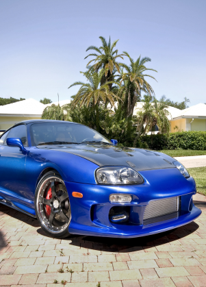 Plakat Toyota Supra :D