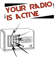 Your radio is active bluza