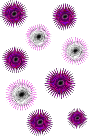 Kubek ze wzorem dwustronny