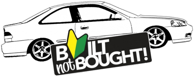 Built not Bought Civic VI Coupe Hoodie