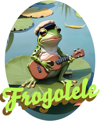 Frogolele - ukulele żaba