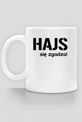 HAJS SIĘ ZGADZA - KUBEK - Mroczek