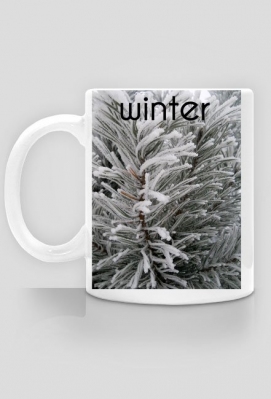 kubek z napisem winter - Just Inga