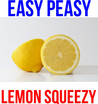 Koszulka Easy Peasy Lemon Squeezy