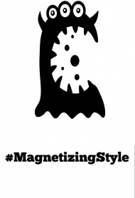 Koszulka dziecięca chłopięca "#MagnetizingStyle"