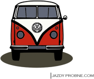 Koszulka Jazdy Próbne Volkswagen T1 Damska