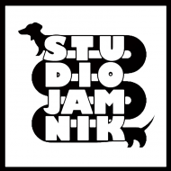 Koszulka męska z logo STUDIO JAMNIK