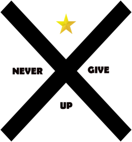 KUBEK STARSWEAR NEVER GIVE UP