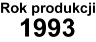 Rok produkcji 1993