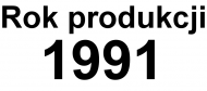 Rok produkcji 1991