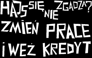 HAJS SIE NIE ZGADZA (męska) - nadruk