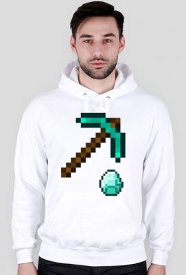 Bluza Diament i Kilof - Minecraft Builders