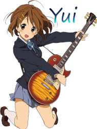 K-ON!! Yui Hirasawa Guitar T-shirt