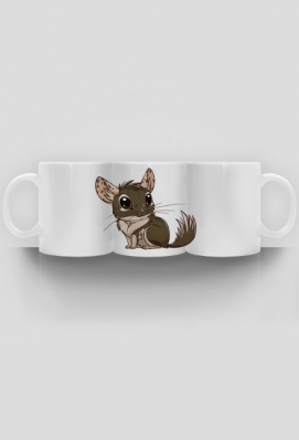 Kubek - Szynszyla - Brown Velvet - U Szynszyla - Love Chinchillas