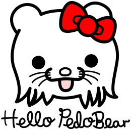 Plakat Hello PedoBear