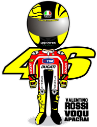 Valentino Rossi 46 tył