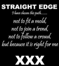 Straight Edge Commitment W