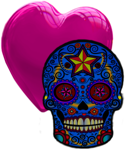 Valentine's Skull Cup