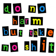 Do No Harm But Take No Shit