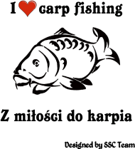 I love carp fishing (Męska)