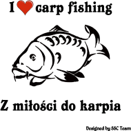 Torba zakupowa I love carp fishing