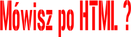 mówisz