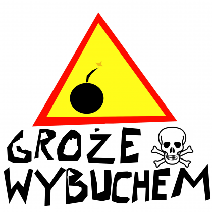 koszulka groże wybuchem
