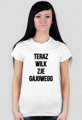 Wilk zje Gajowego - Niecodzienne koszulki
