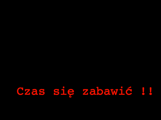 Czas się zabawić