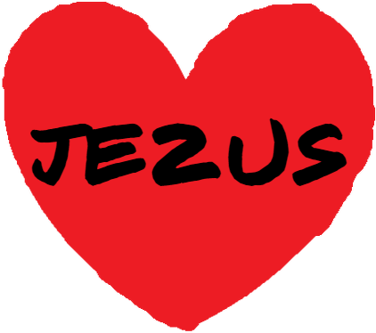 T-shirt I love Jezus