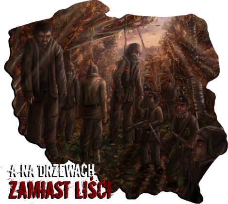 A na drzewach zamiast liści koszulka