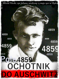 Plakat Witold Pilecki Malarstwo Pyzel-Kamińska