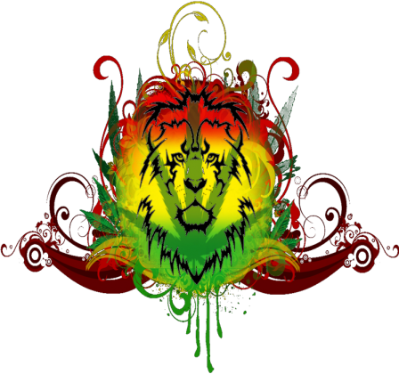 rasta lion