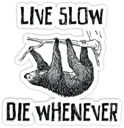 Live Slow Die Whenever #2 Koszulka męska