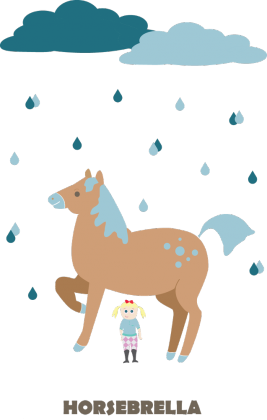Horsebrella dla dziewczynki