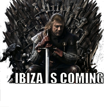 Koszulka męska - Ibiza Is Coming - NWK