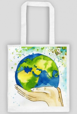 nasz planeta - artystyczny Tshirt