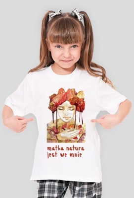 matka natura - artystyczny Tshirt